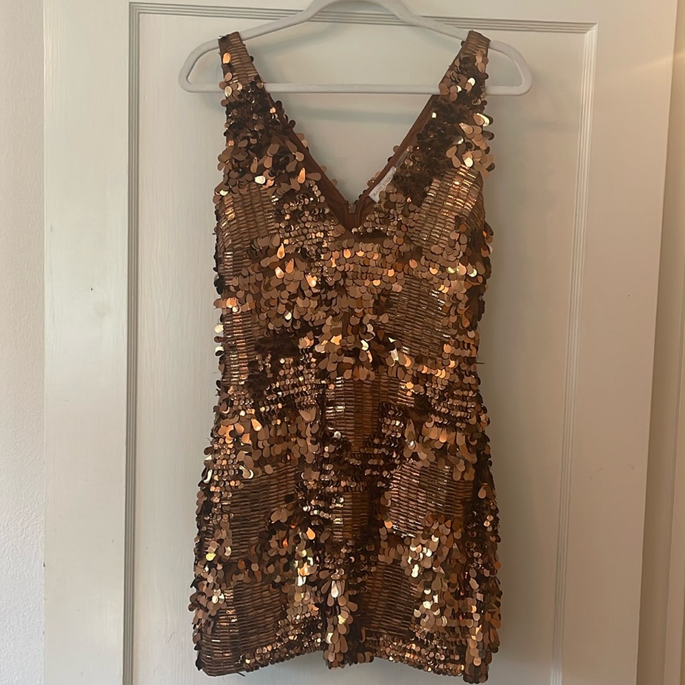 NWT Ramy Brook size S sequined dress